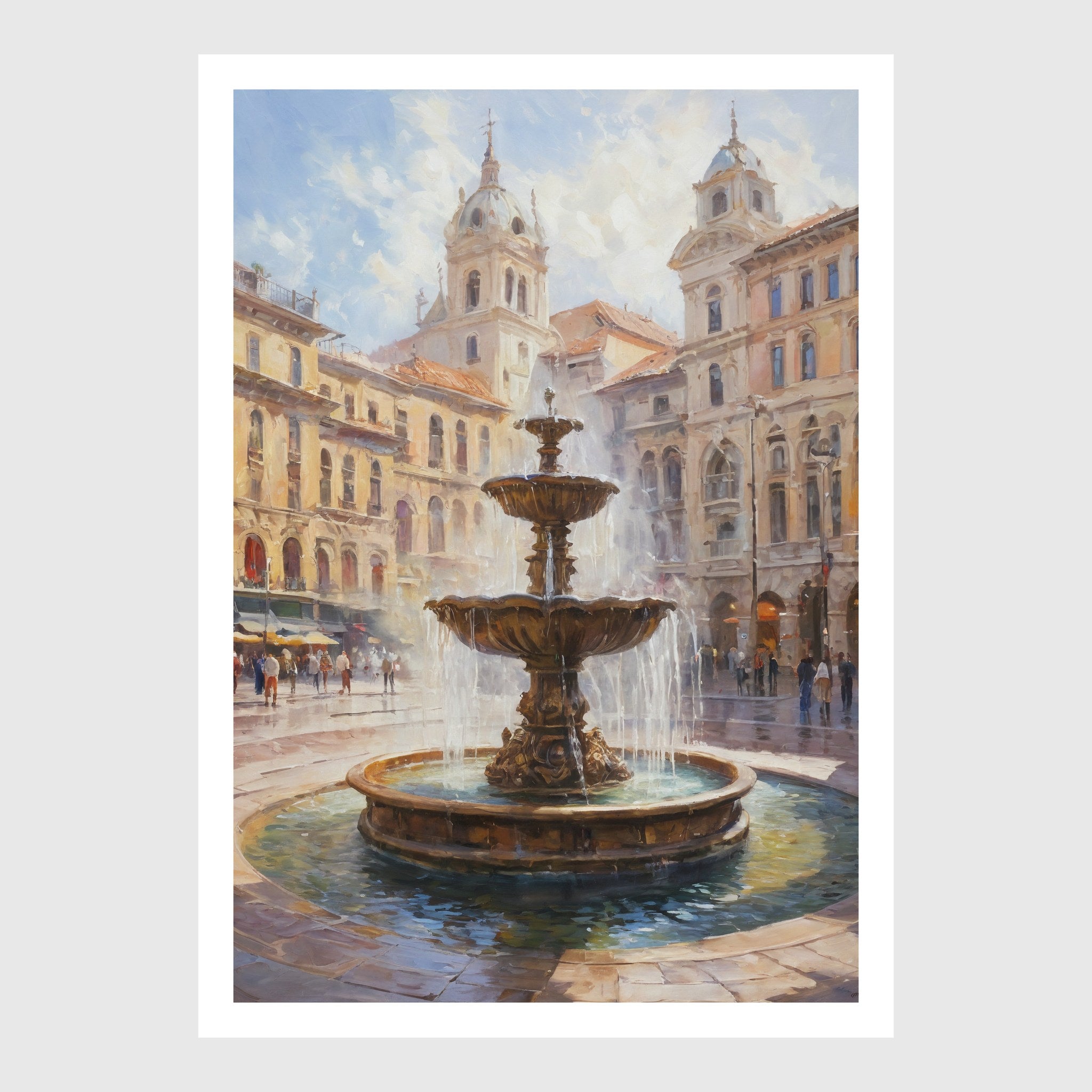 Serene Piazza Symphony — print file preview