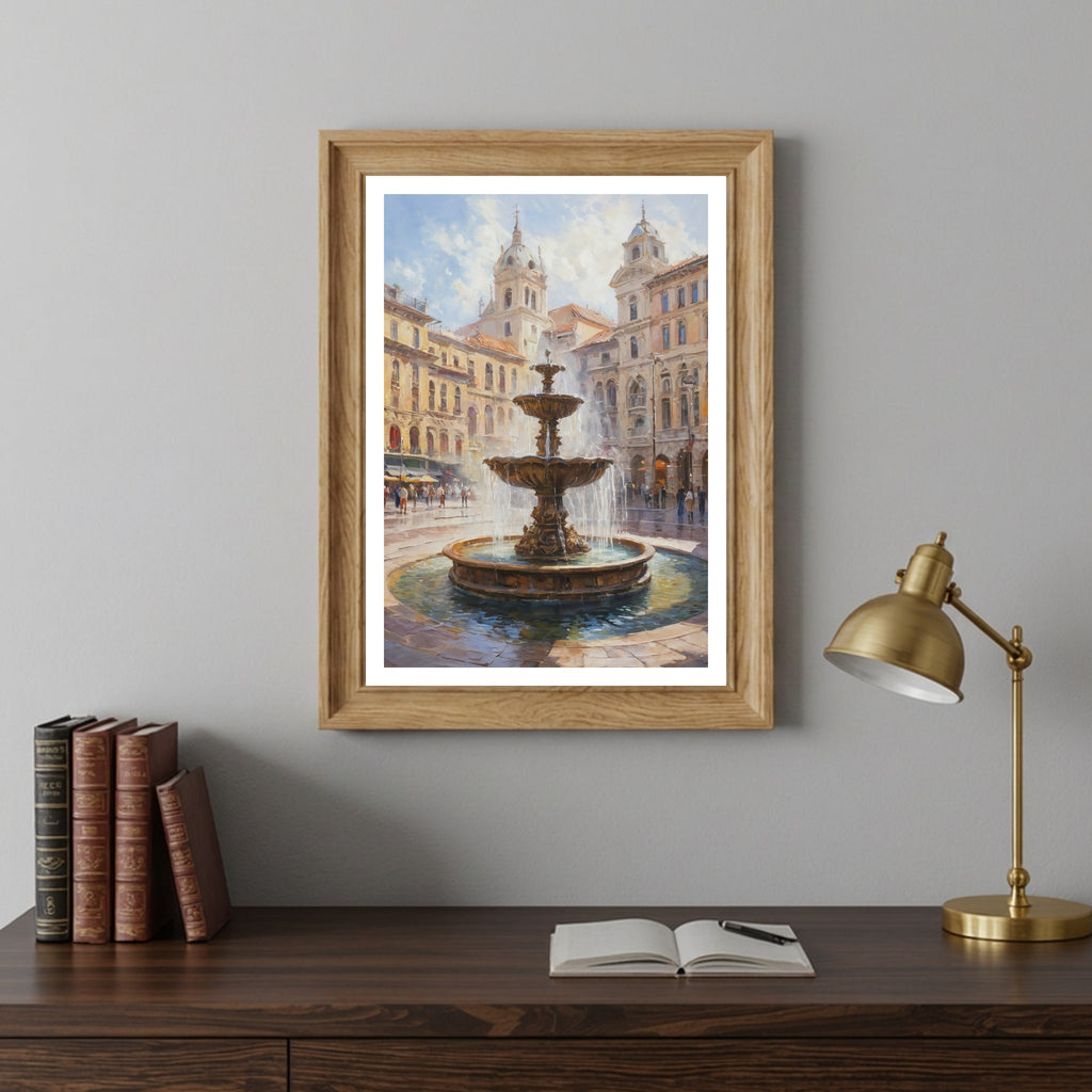 Serene Piazza Symphony — display inspiration