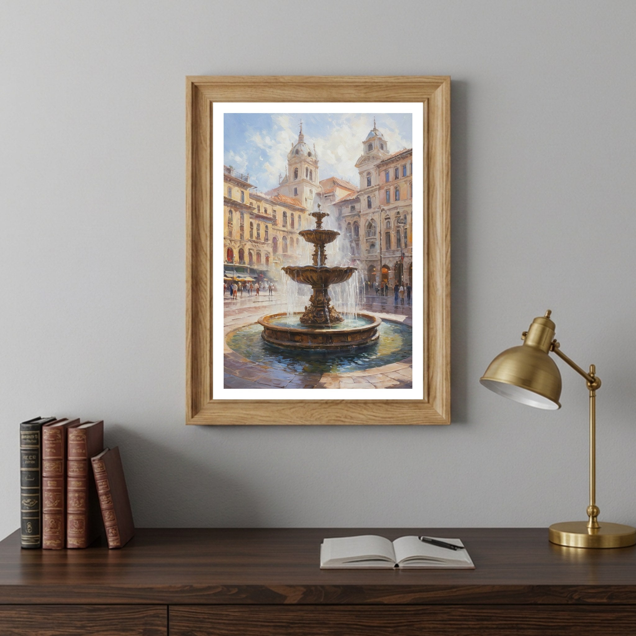 Serene Piazza Symphony — display inspiration