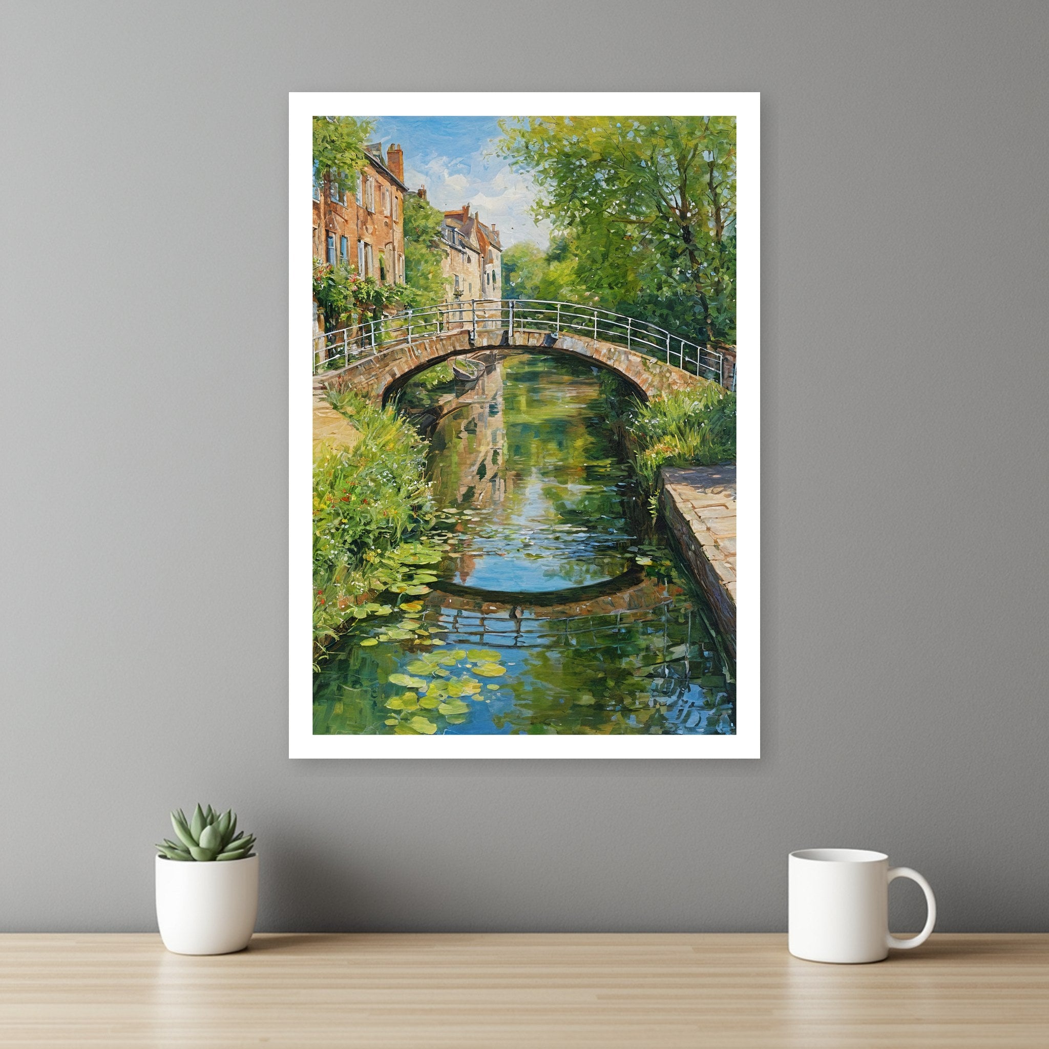 Serene Waterway Embrace